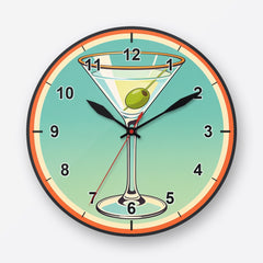 Martini Wall Clock My Wall Clock