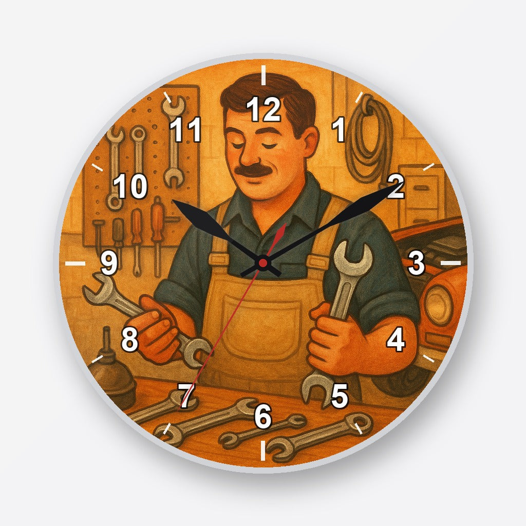 Mechanic Wall Clock My Wall Clock