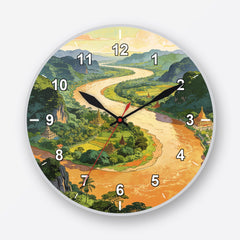 Mekong Wall Clock My Wall Clock