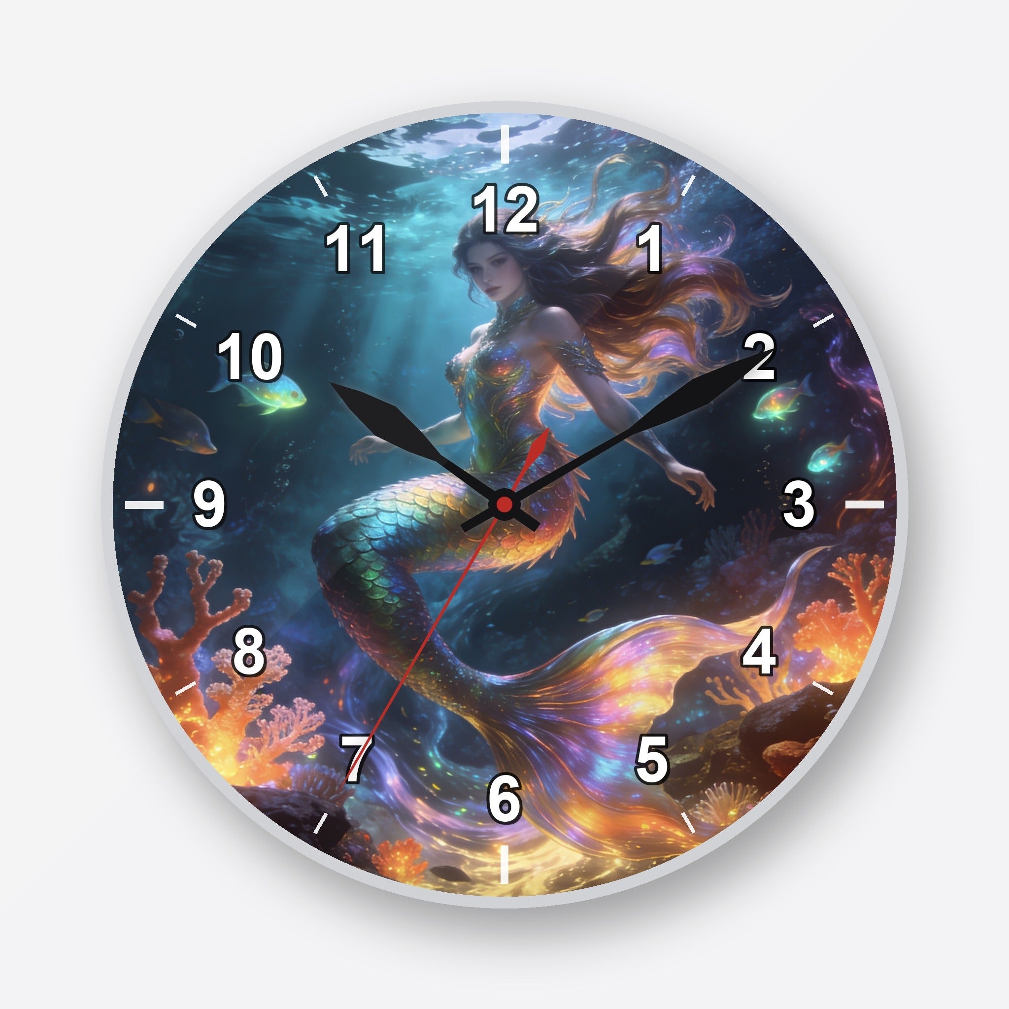 Mermaid Wall Clock My Wall Clock