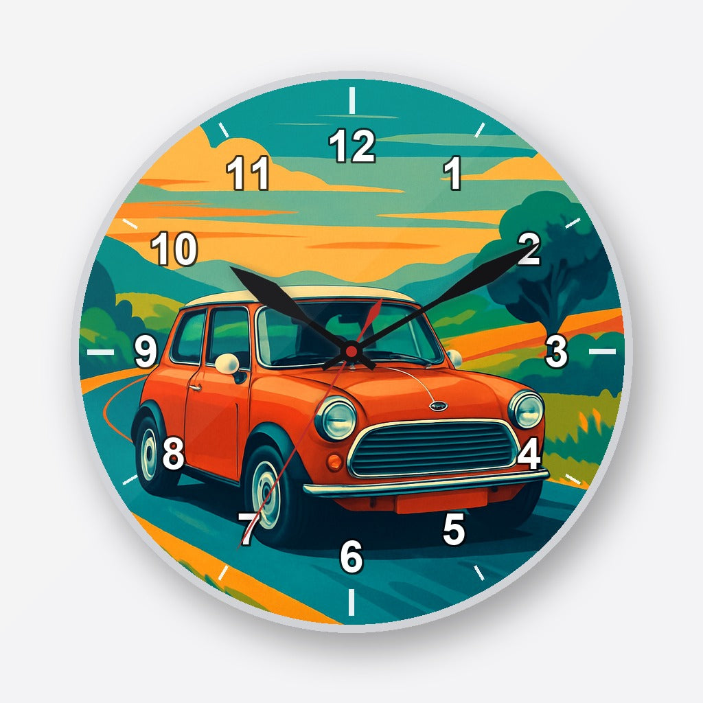 Mini Cooper Wall Clock My Wall Clock