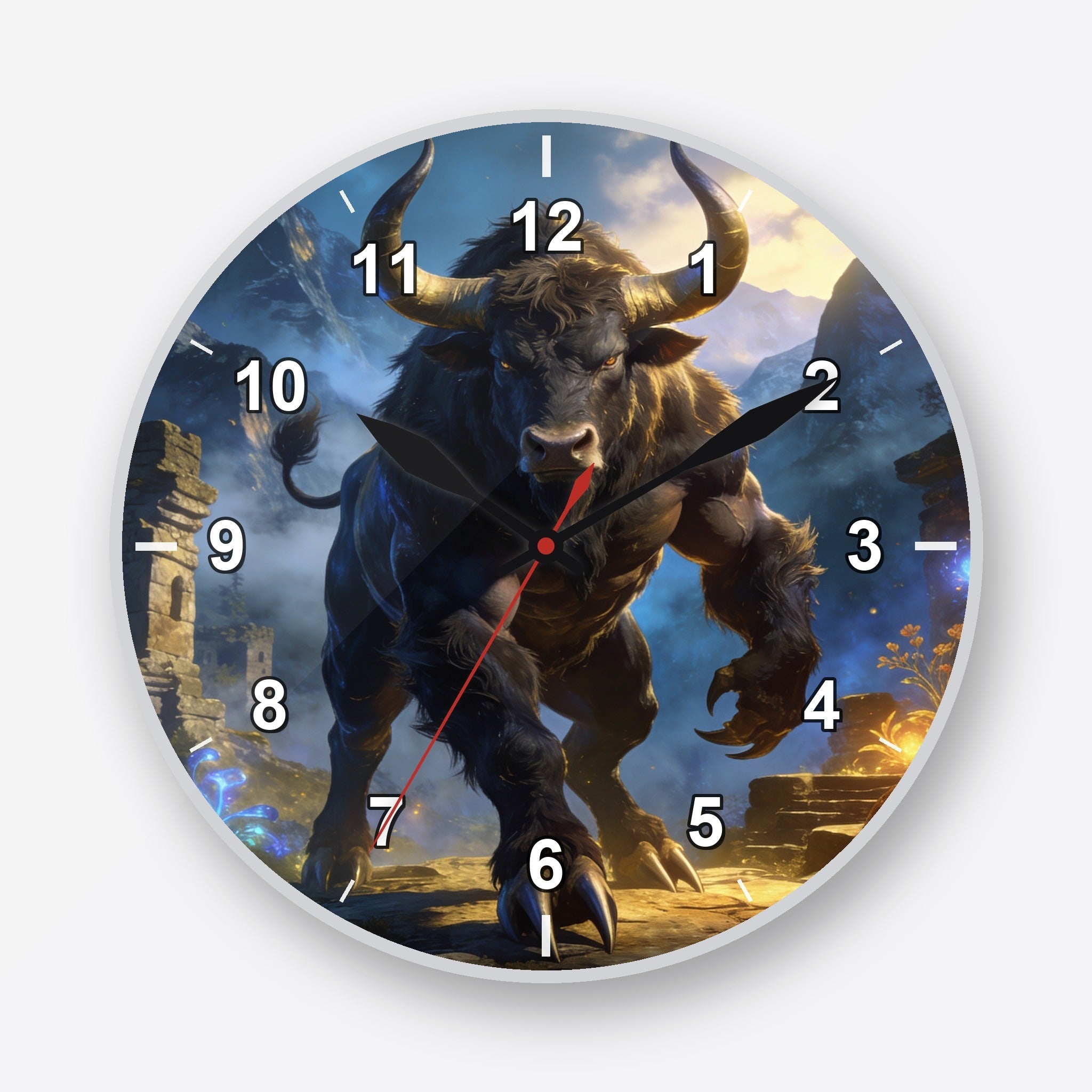 Minotaur Wall Clock My Wall Clock