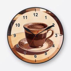 Mocha Wall Clock My Wall Clock