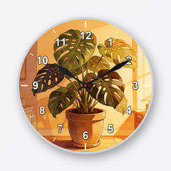 Monstera Wall Clock My Wall Clock