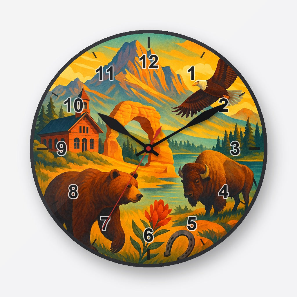 Montana Wall Clock My Wall Clock