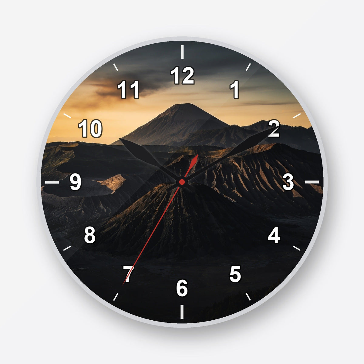 Mount Bromo Wall Clock My Wall Clock