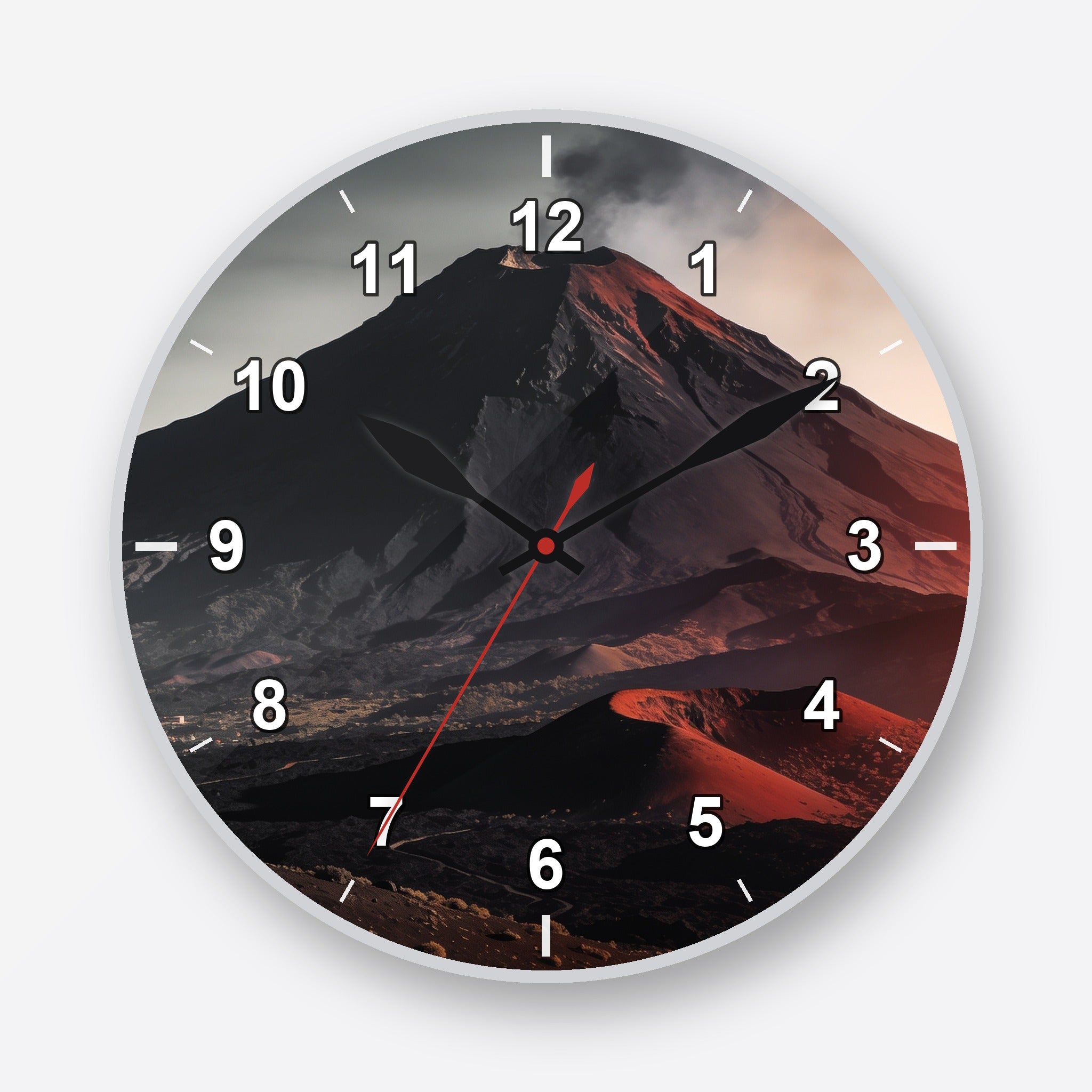 Mount Etna Wall Clock My Wall Clock