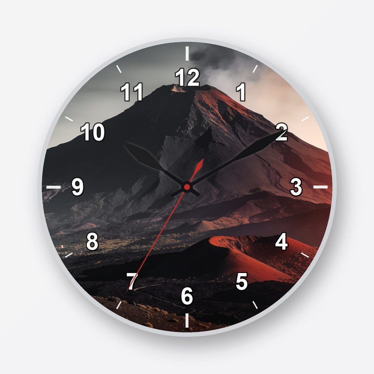 Mount Etna Wall Clock My Wall Clock