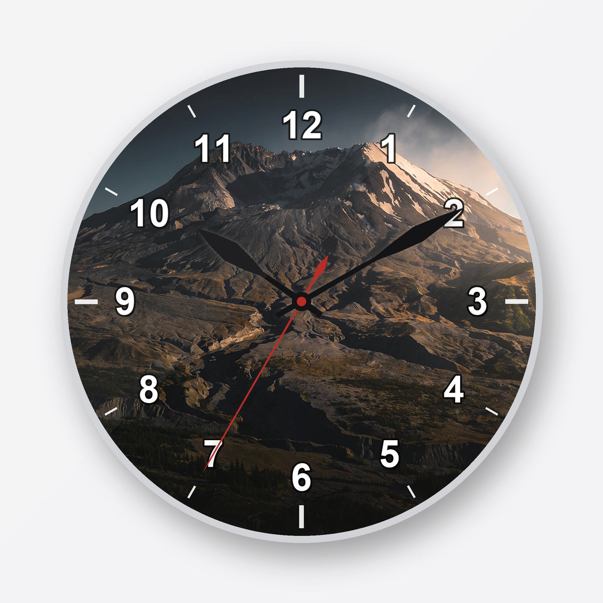 Mount Saint Helens Wall Clock My Wall Clock