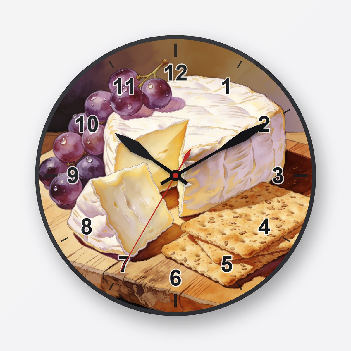 Mozzarella Wall Clock My Wall Clock