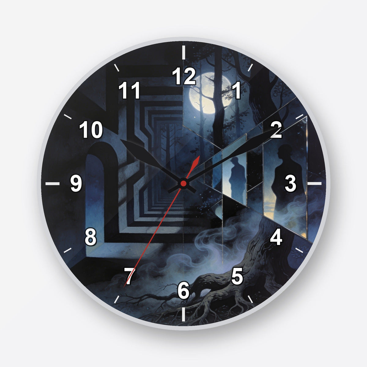 Nyctophobia Wall Clock My Wall Clock