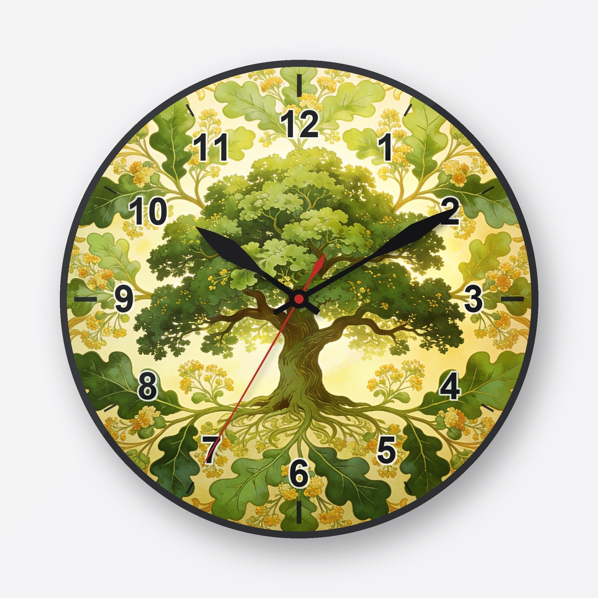 Oak Wall Clock My Wall Clock