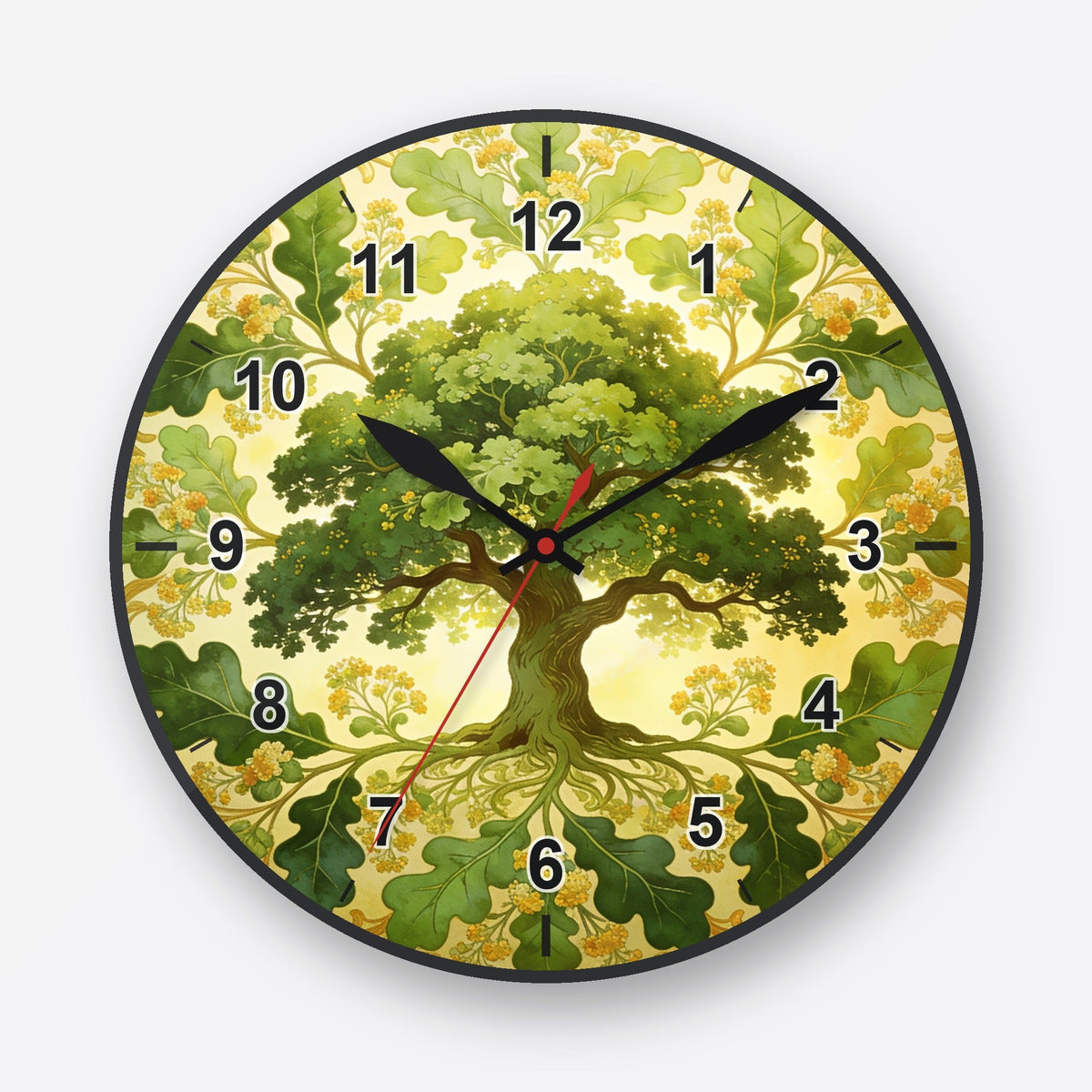 Oak Wall Clock My Wall Clock