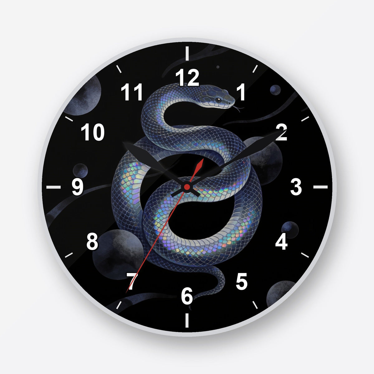 Ophidiophobia Wall Clock My Wall Clock