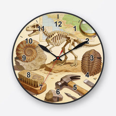 Paleontology Wall Clock My Wall Clock