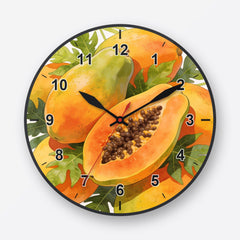 Papaya Wall Clock My Wall Clock