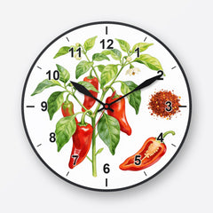Paprika Wall Clock My Wall Clock