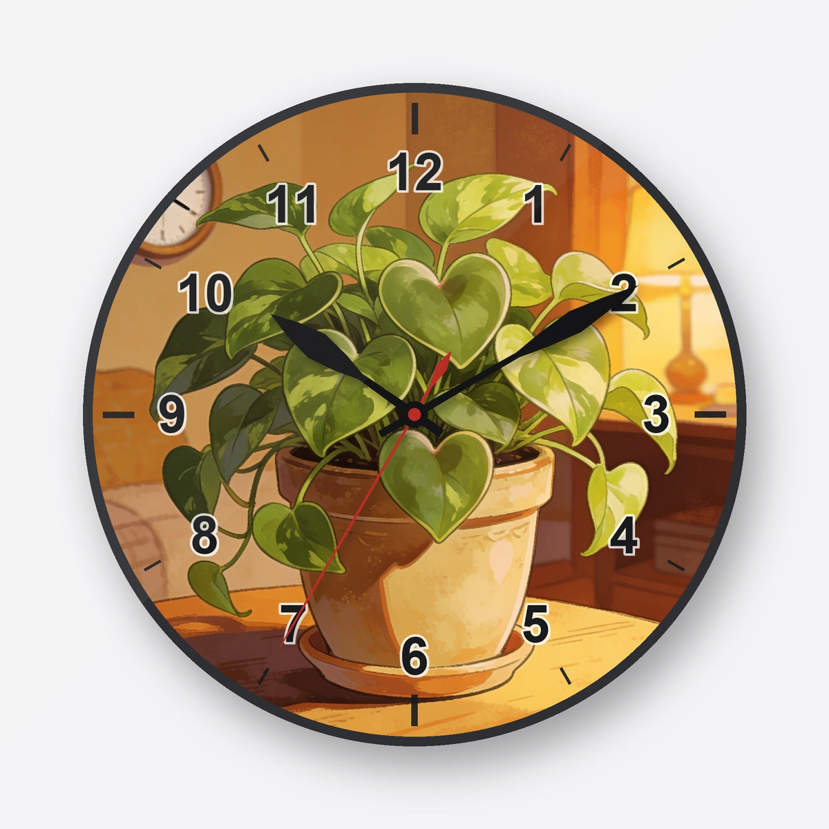 Pothos Wall Clock My Wall Clock