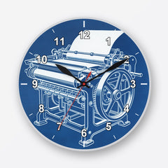 Printing Press Wall Clock My Wall Clock