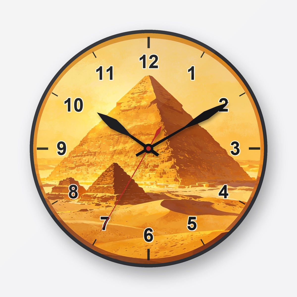 Pyramids of Giza Wall Clock My Wall Clock
