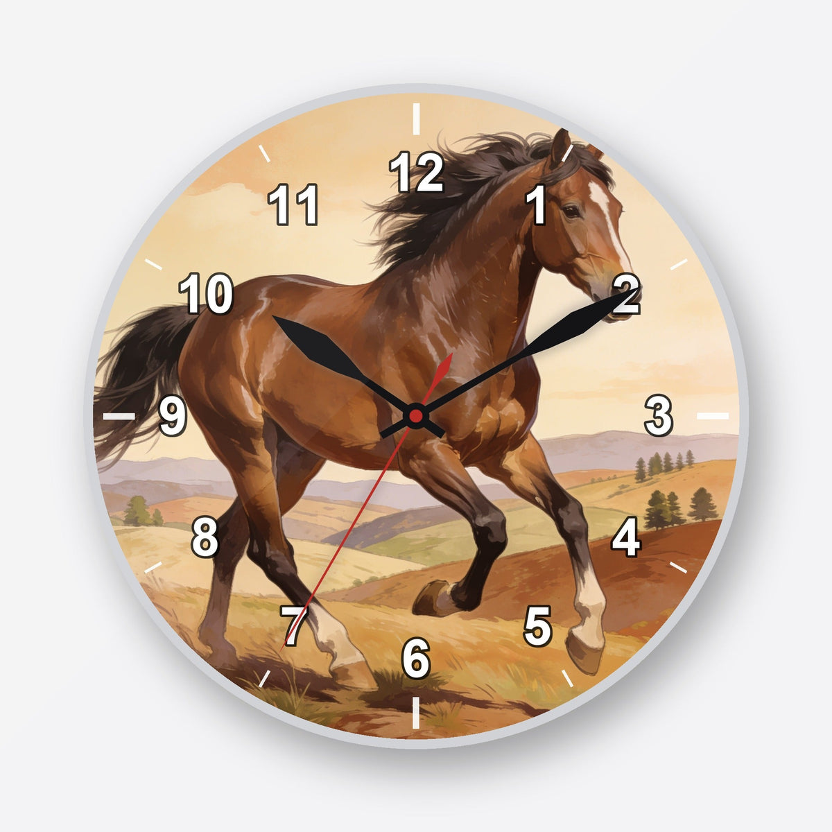Quarter Horse Wall Clock My Wall Clock