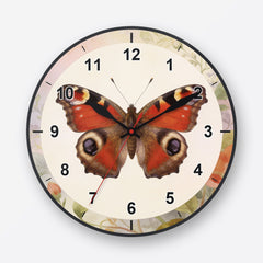 Red Admiral Wall Clock My Wall Clock