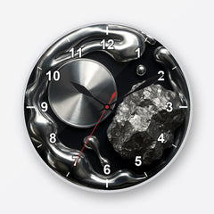 Rhodium Wall Clock My Wall Clock