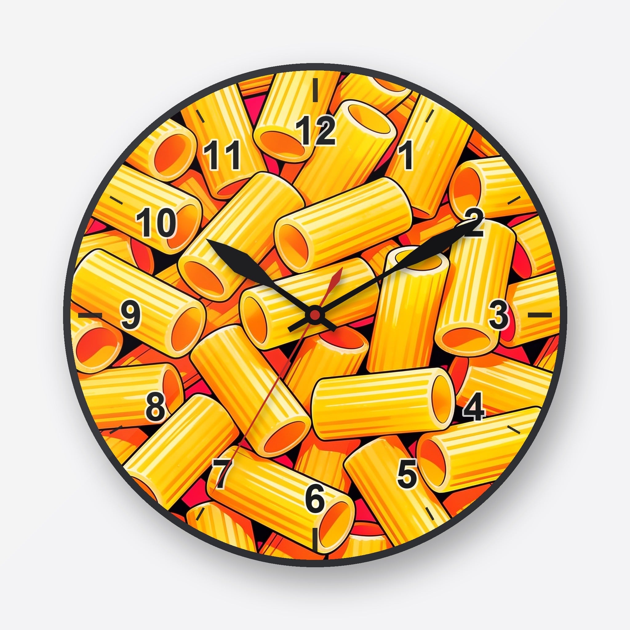 Rigatoni Wall Clock My Wall Clock