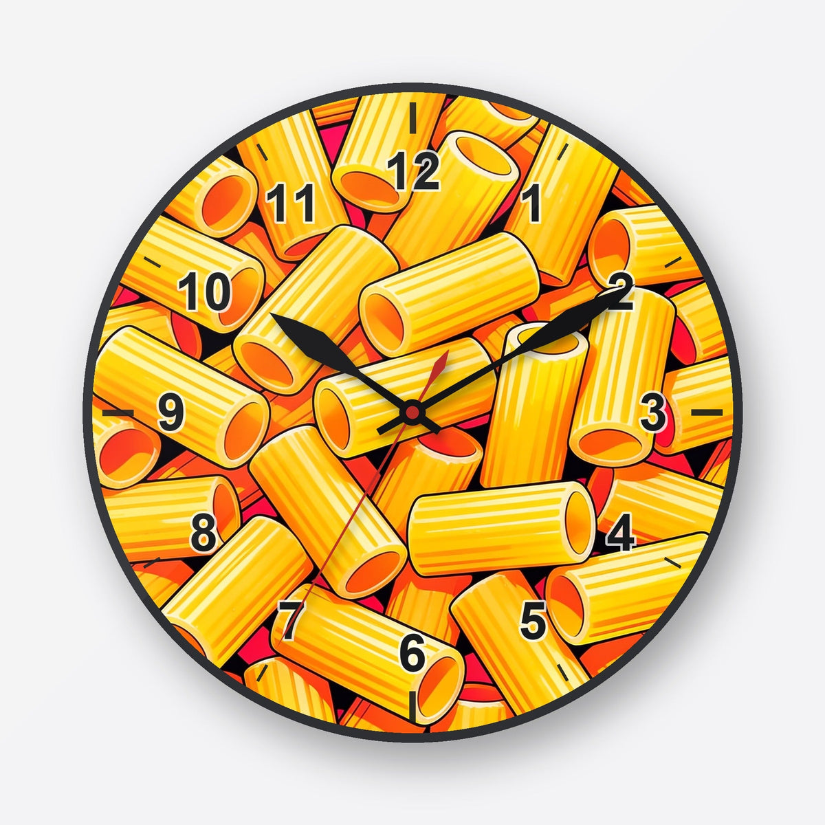 Rigatoni Wall Clock My Wall Clock