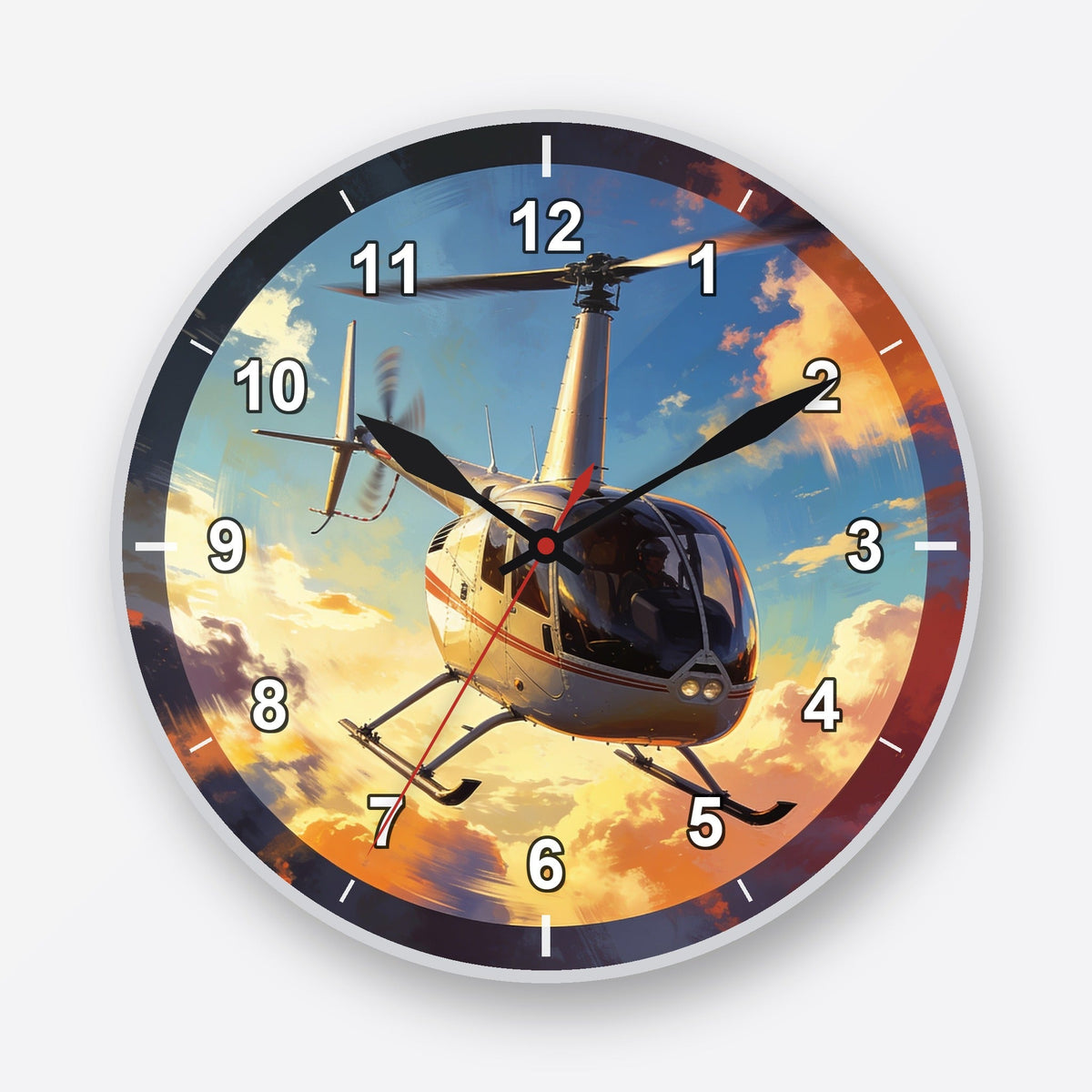 Robinson R44 Wall Clock My Wall Clock
