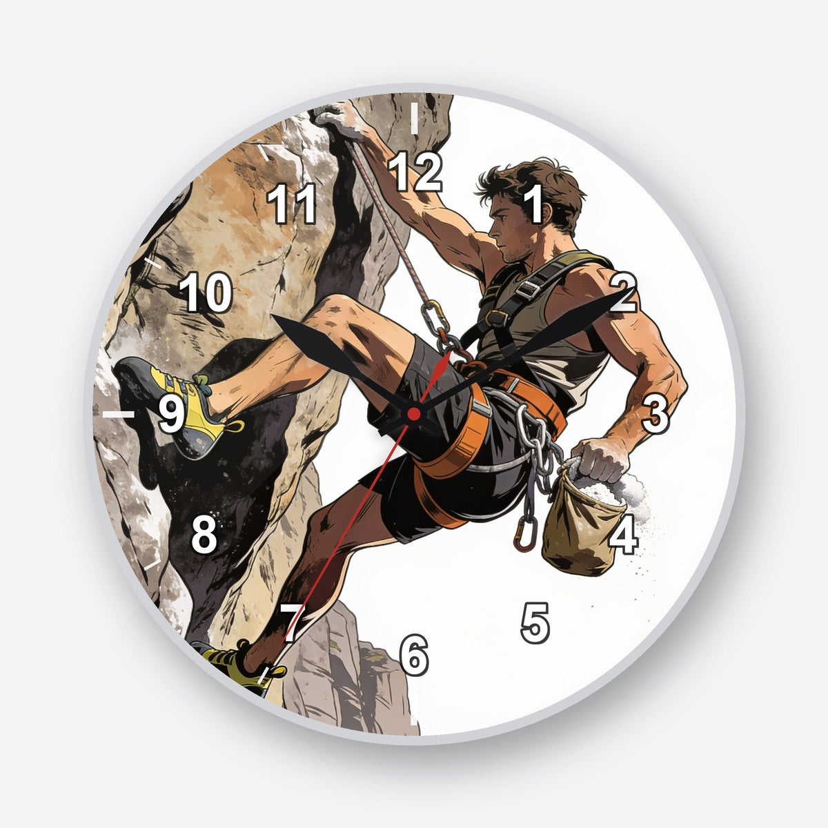 Rock Climbing Wall Clock My Wall Clock