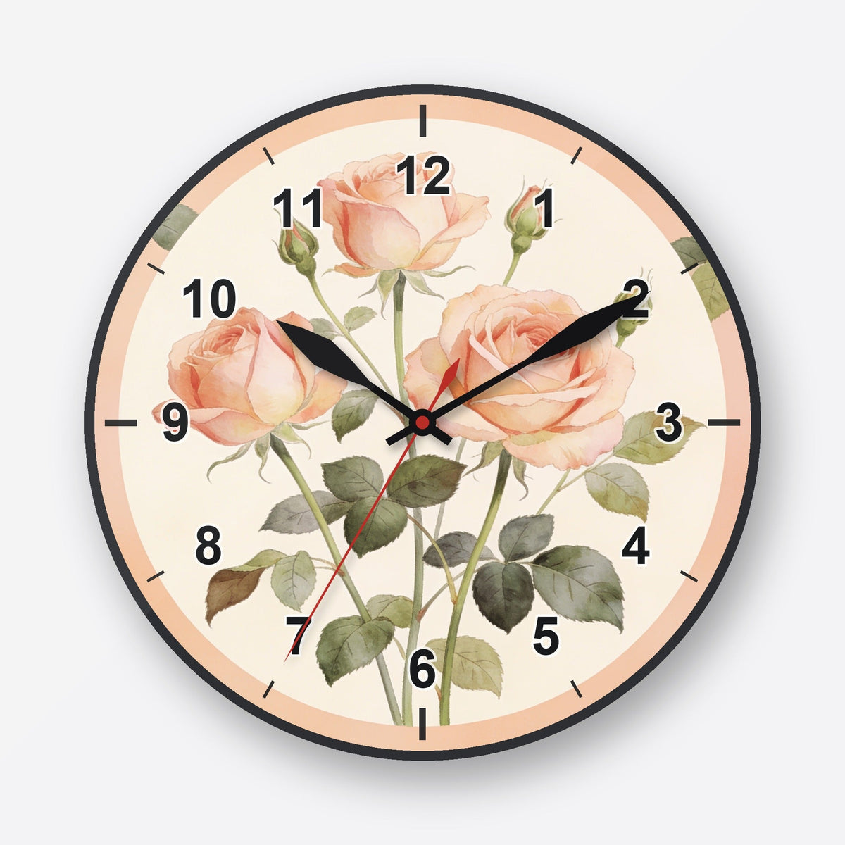Rose Wall Clock My Wall Clock
