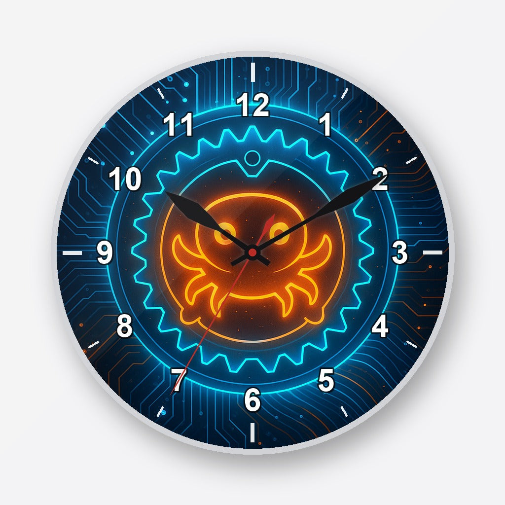Rust Wall Clock My Wall Clock