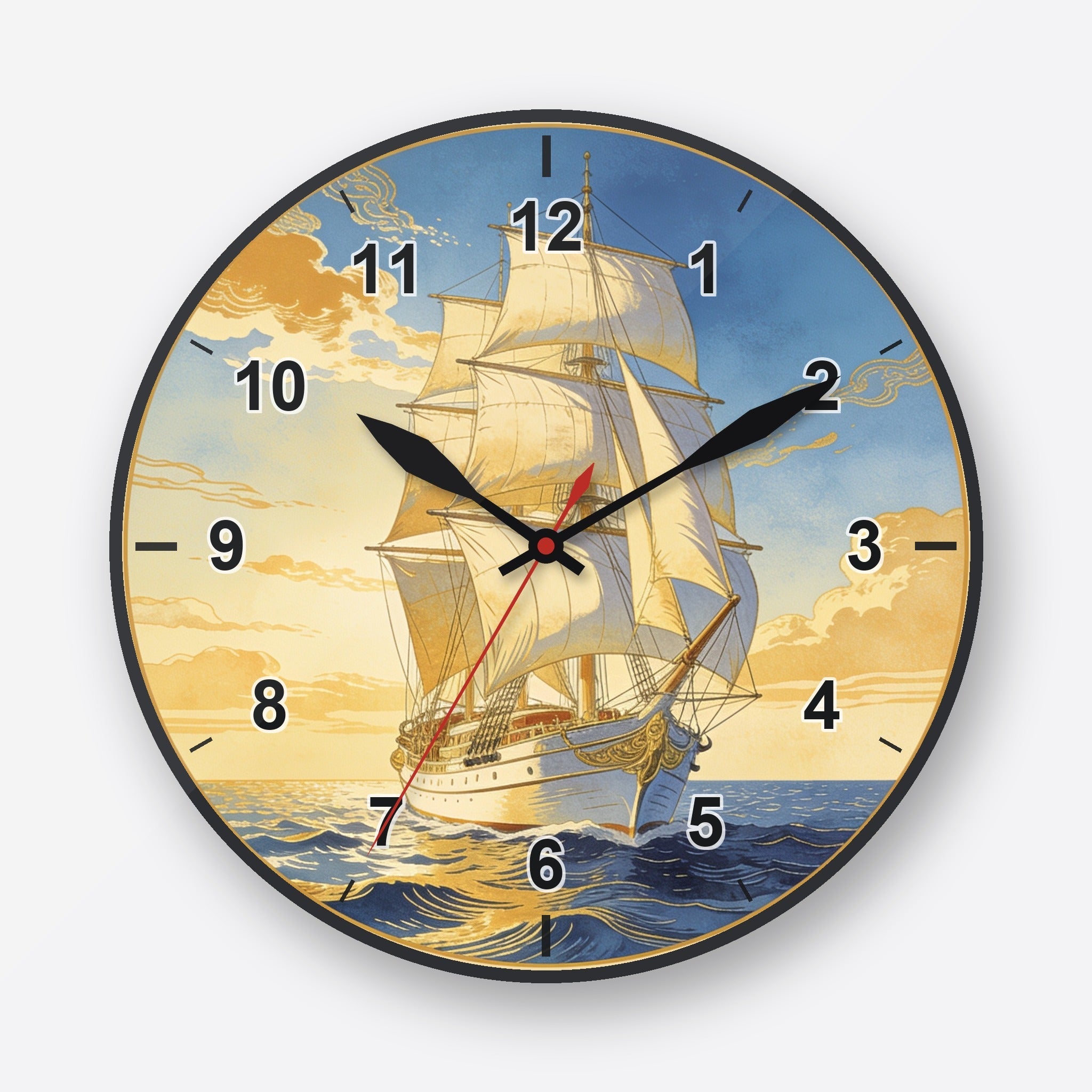 Sailboat Wall Clock My Wall Clock