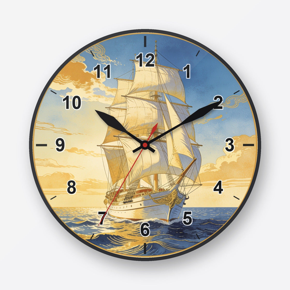 Sailboat Wall Clock My Wall Clock