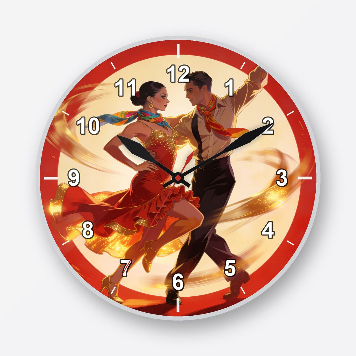 Salsa Wall Clock My Wall Clock