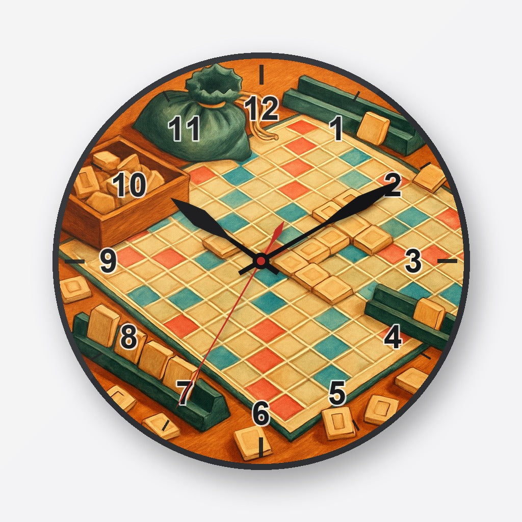 Scrabble Wall Clock My Wall Clock