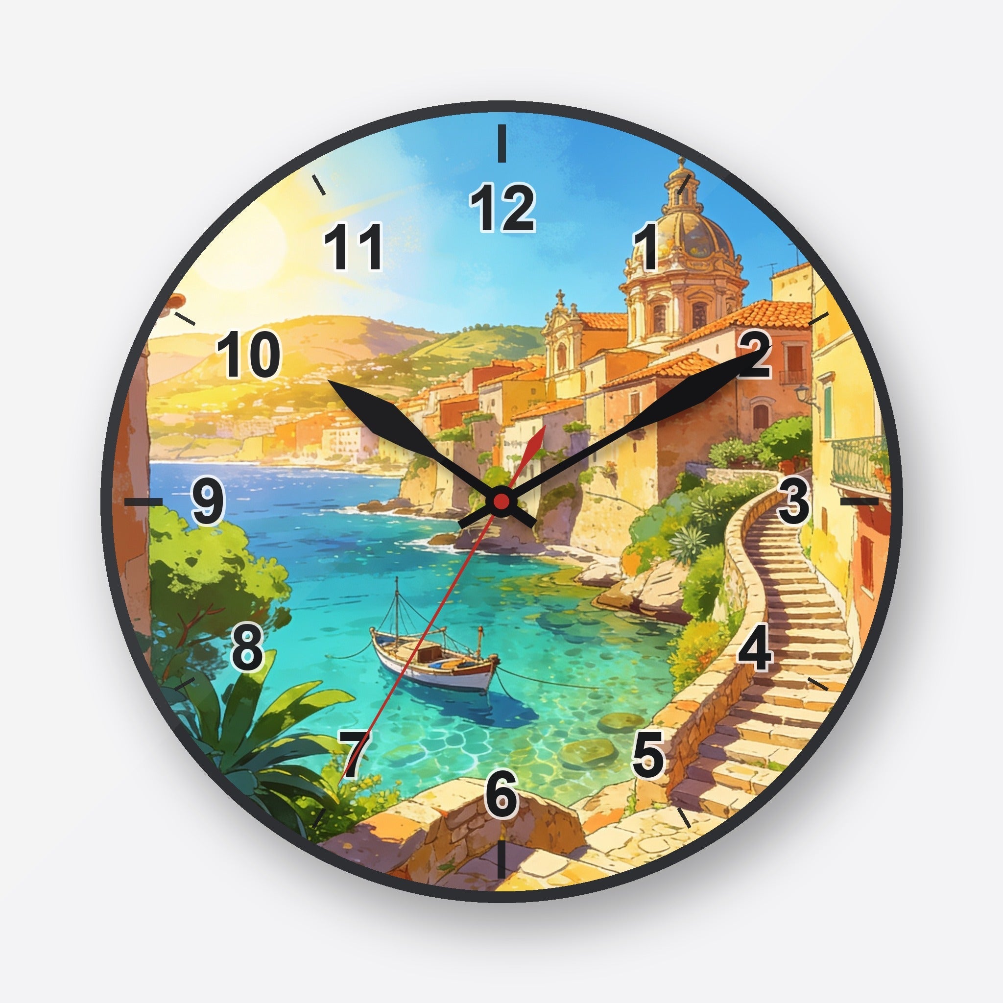 Sicily Wall Clock My Wall Clock
