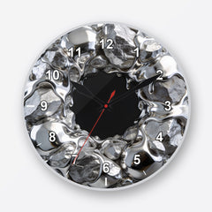 Silver Wall Clock My Wall Clock