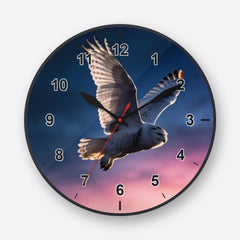 Snowy Owl Wall Clock My Wall Clock