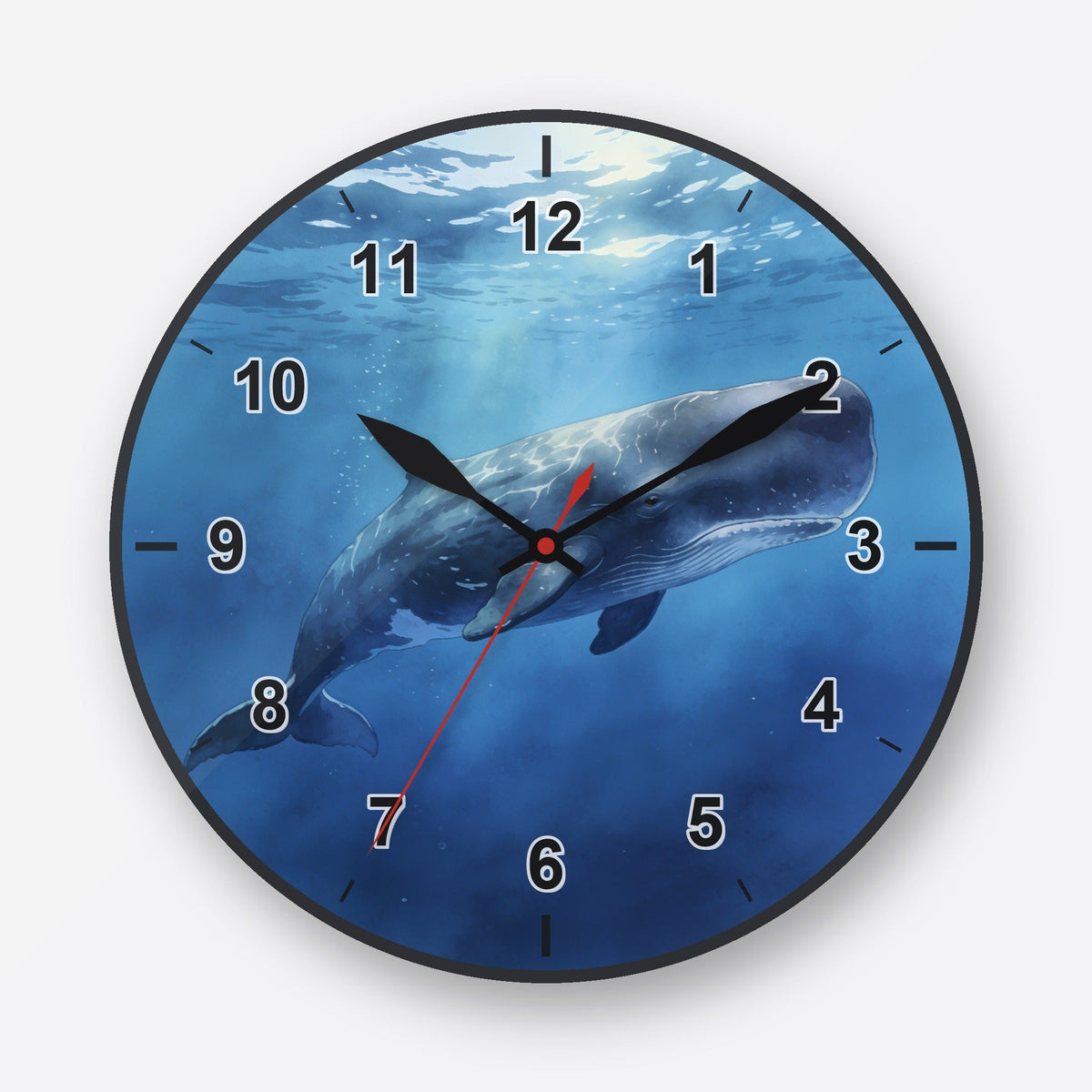 Sperm Whale Wall Clock My Wall Clock