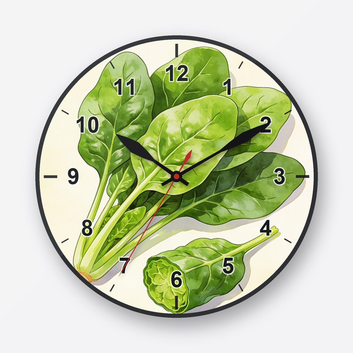 Spinach Wall Clock My Wall Clock