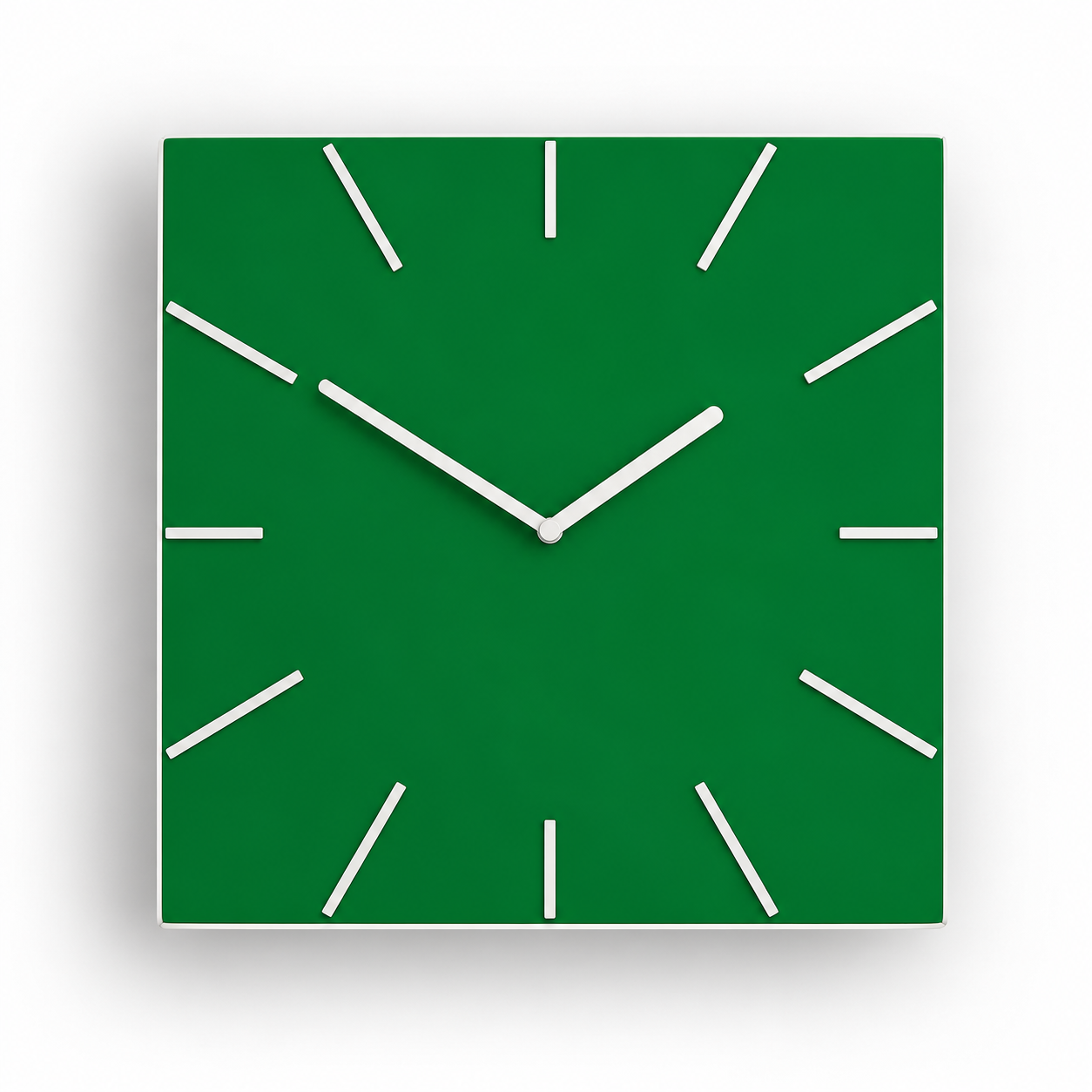 Square coloured modern clock My Wall Clock