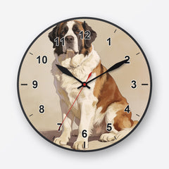 St. Bernard Wall Clock My Wall Clock