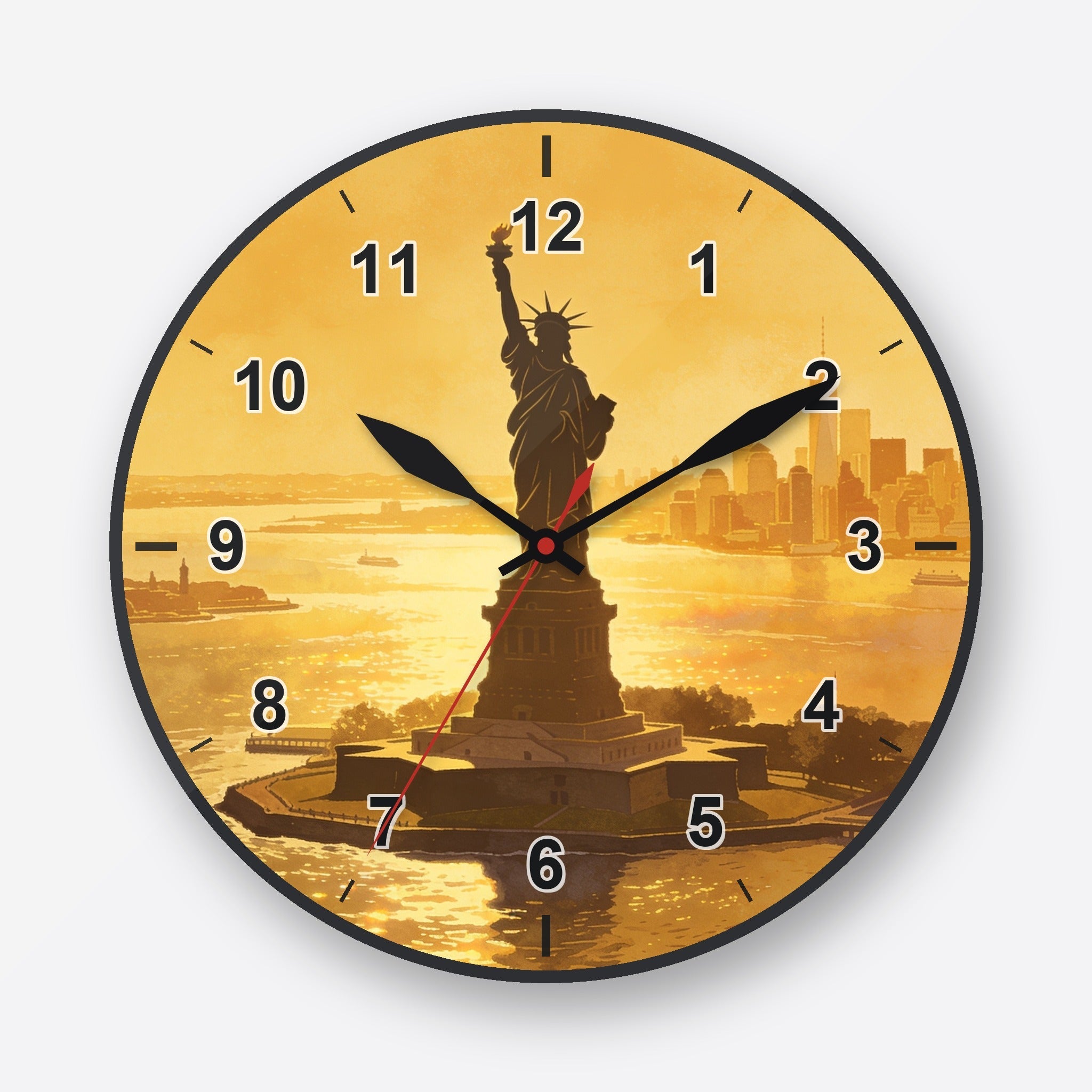 Statue of Liberty Wall Clock My Wall Clock