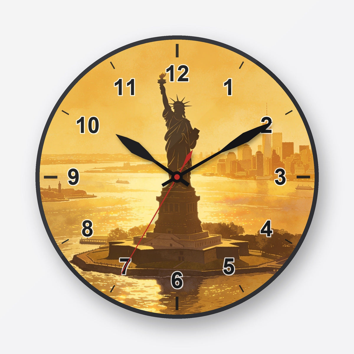 Statue of Liberty Wall Clock My Wall Clock