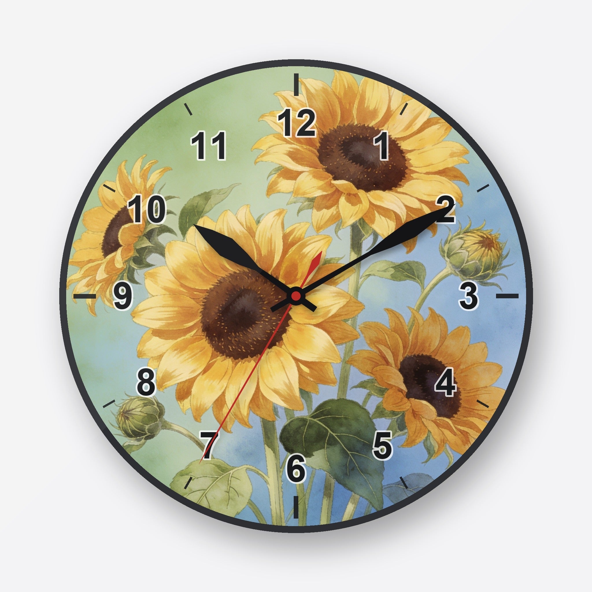 Sunflower Wall Clock My Wall Clock