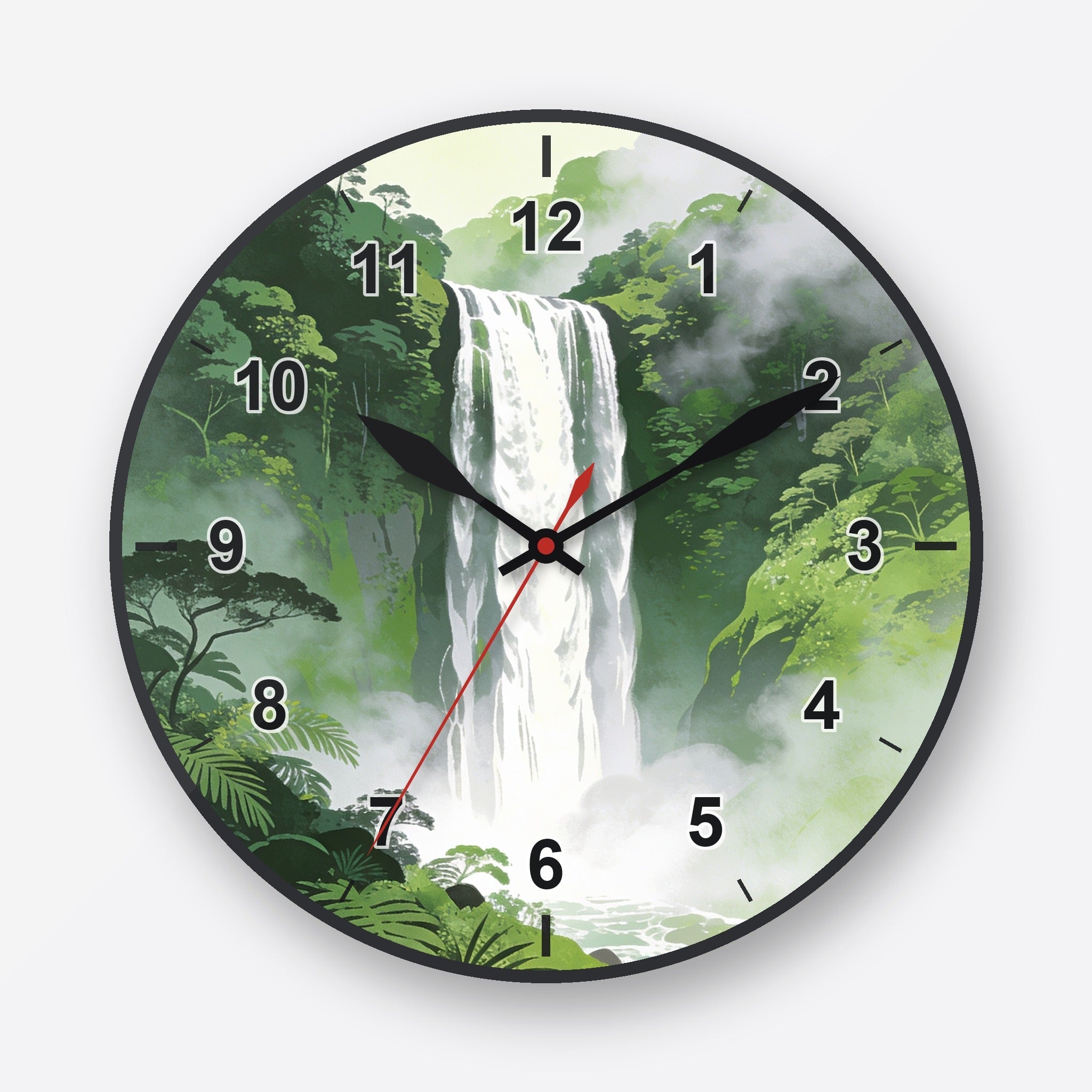 Sutherland Falls Wall Clock My Wall Clock