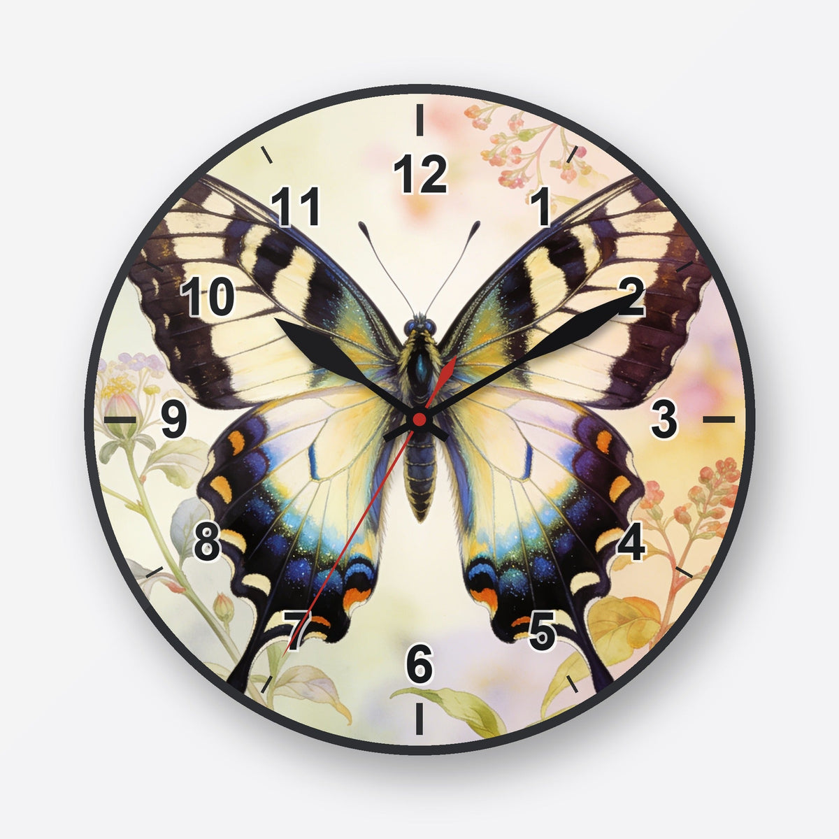 Swallowtail Wall Clock My Wall Clock