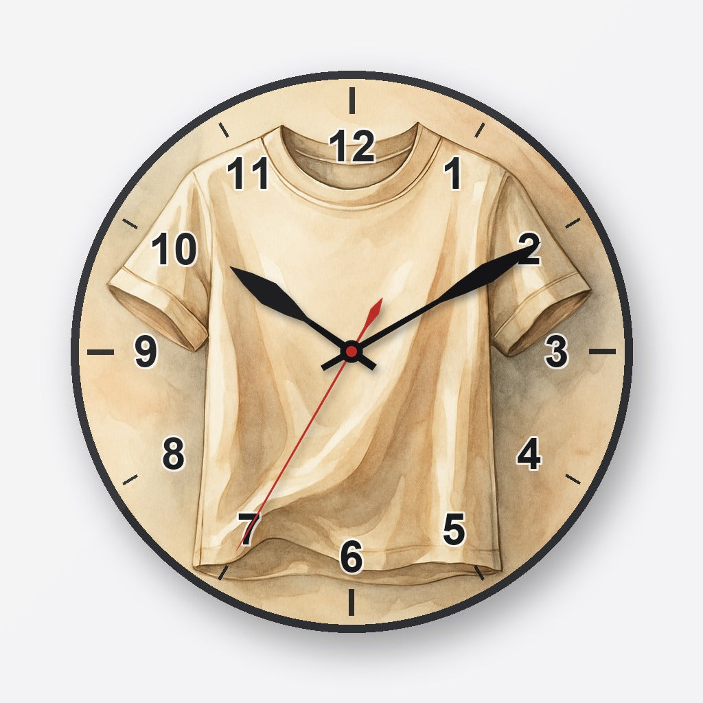 T-shirt Wall Clock My Wall Clock